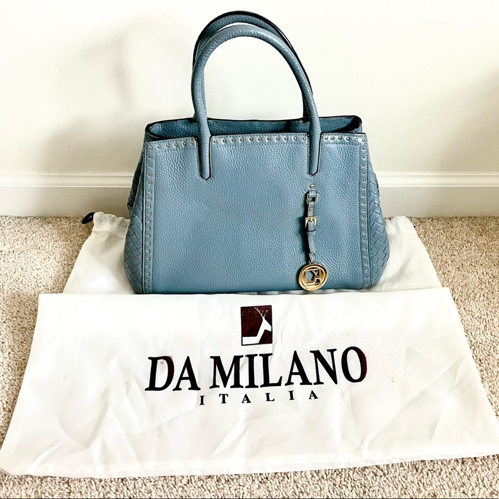 Da Milano Light Blue Purse